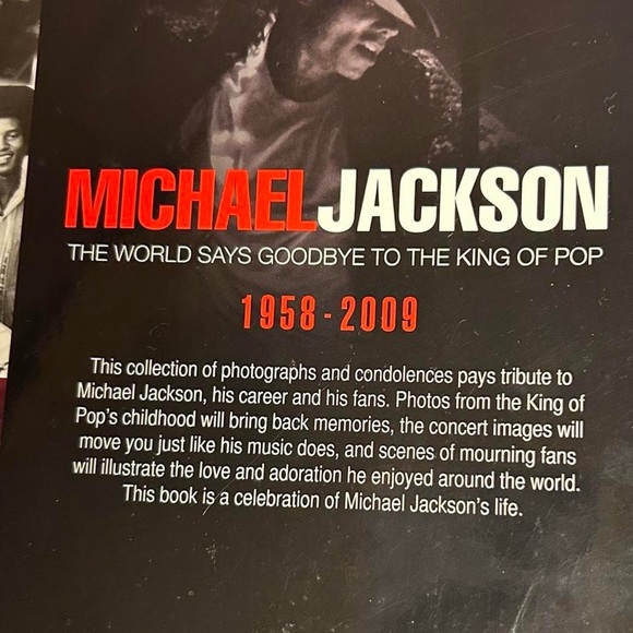 Michael Jackson Tribute Paperback – The World Says Goodbye to the King of Pop - Picture 4 of 7